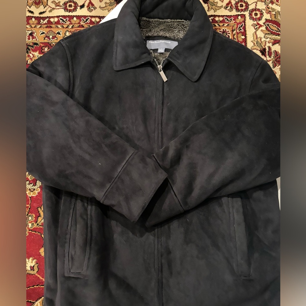 Men’s Perry Ellis portfolio coat